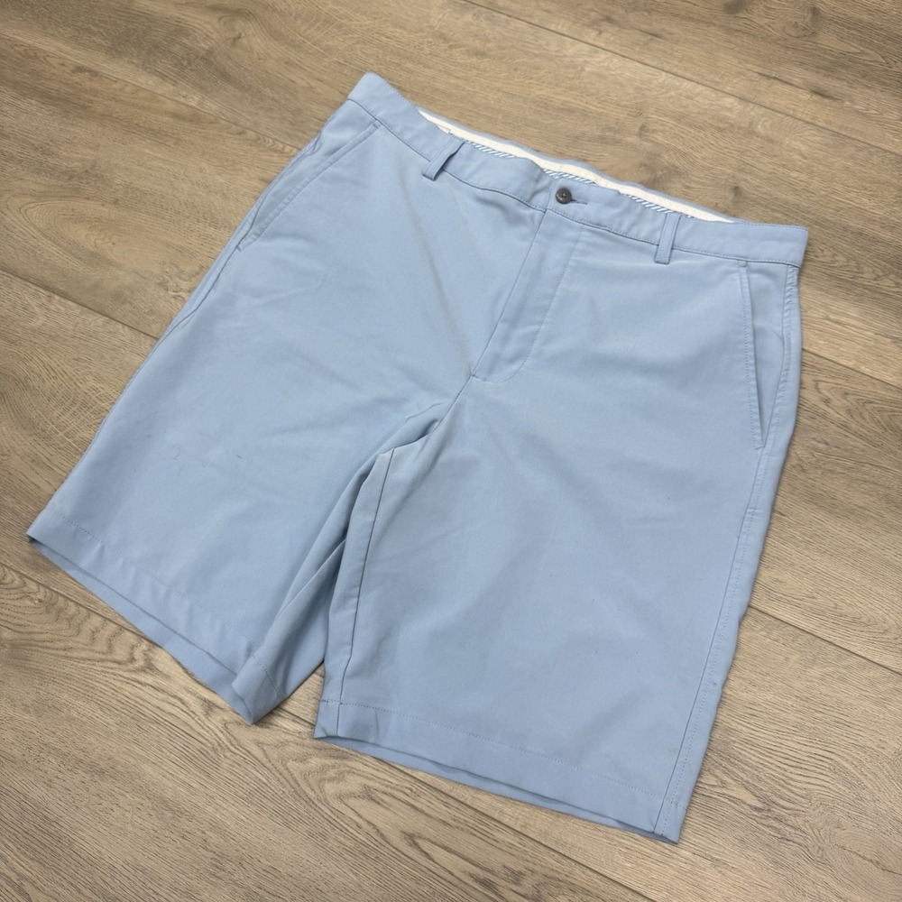 Footjoy Light Pastel Blue Golf Shorts Men's‎ Sz 36 STAIN Casual